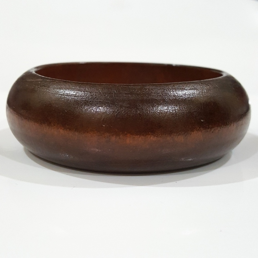 Vintage Ombré Wooden Bangle Bracelet